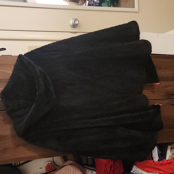 Kendall and Kylie oversized black cardigan coat size S/M - Picture 5 of 5